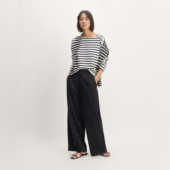 New Everlane The Mariner Tee Striped Shirt Women Size XS - Picture 2 of 16